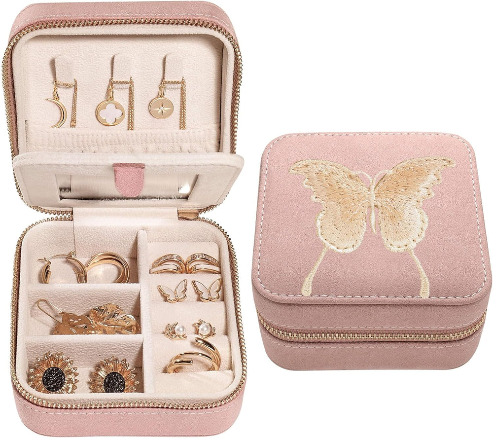 S.Leaf Ladies' Travel Jewelry Box Mini Jewelry Box