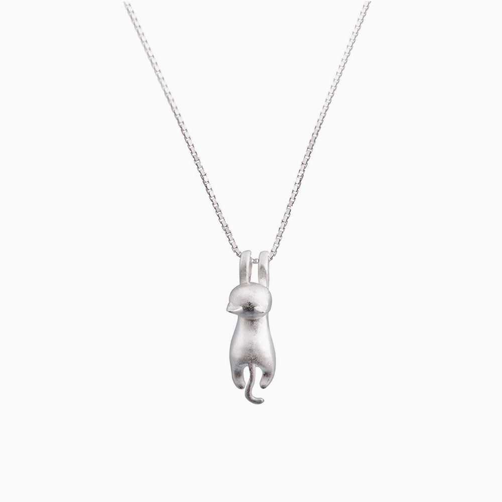 charming cat necklace cute gift for cat lovers