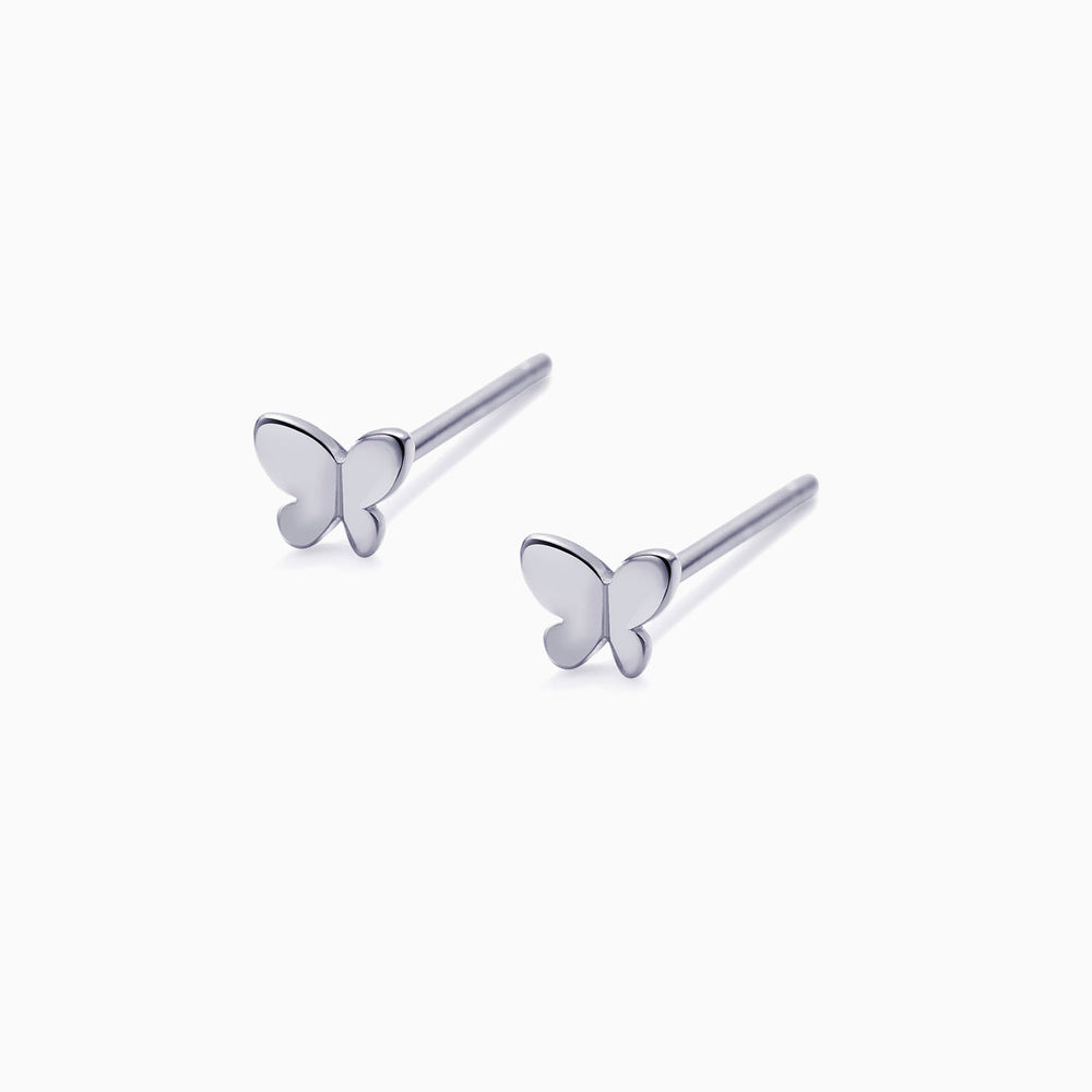 Tiny Butterfly Stud Earrings