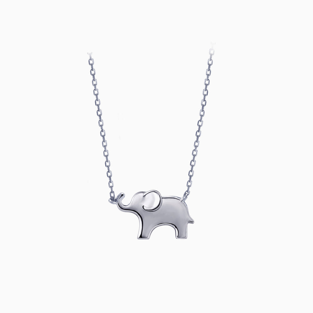 Elephant Necklace sterling silver