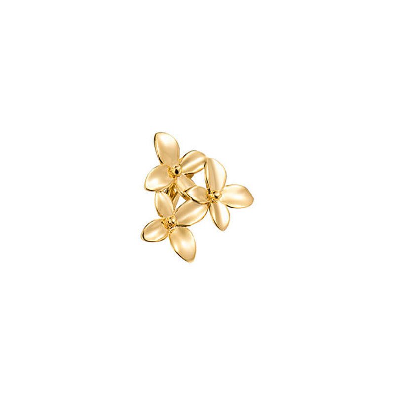 Gold flower pendant